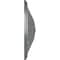 Ekena Millwork Brontes Ceiling Medallion (Fits Canopies up to 3 5/8"), Hand-Painted Silver, 25 1/2"OD x 5 1/2"P CM25BRSLS - alternate 4